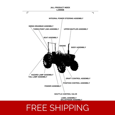 KUBOTA-TRACTOR-L355SS-PM-02250 KUBOTA-TRACTOR-L355SS-PM-02250